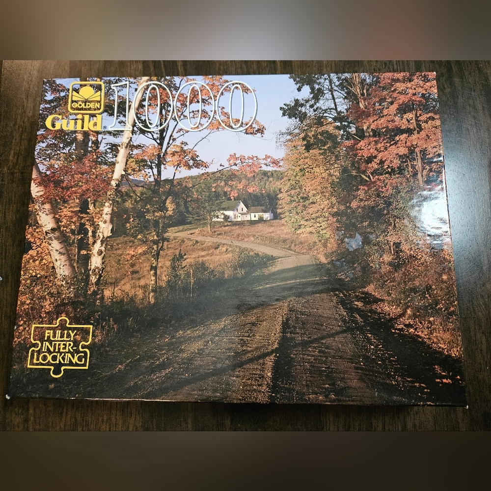 NWT Autumn Crossing Puzzle - 1000 Pieces